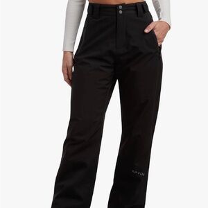 Spyder Black Outdoor Ski and Snow Pant High Waisted